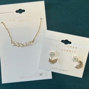 Earring and necklace set